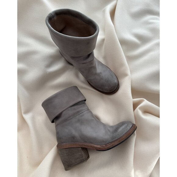 Marsell Grey Leather Boots, size 37 - Picture 4 of 4